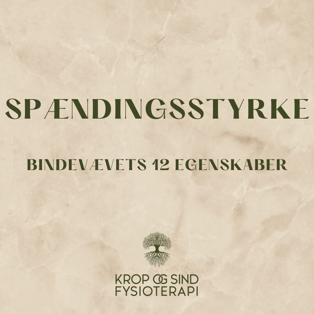 FAMO odense Bindevæv Bindevævsbevægelse Spændingsstyrke