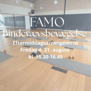 FAMO bindevæv fascia movement bevægelse forbind krop og sind