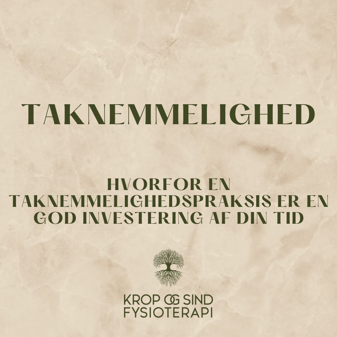 Taknemmelighed - en simpel vej til bedre mentalt helbred